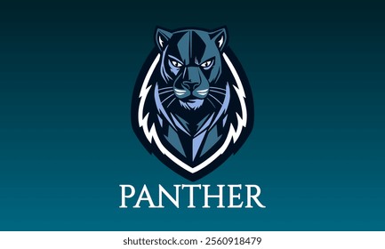 illustration, animal, design, vector, predator,  panther logo, panther eyes, panther mascot,