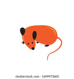 illustration of animal mouse color design vector
