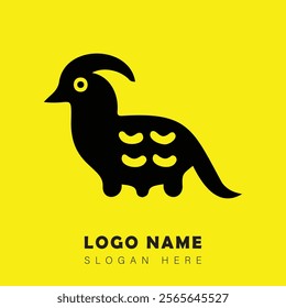 Illustration of an animal silhouette with a vector file