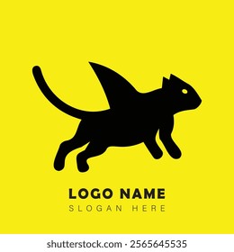 Illustration of an animal silhouette with a vector file