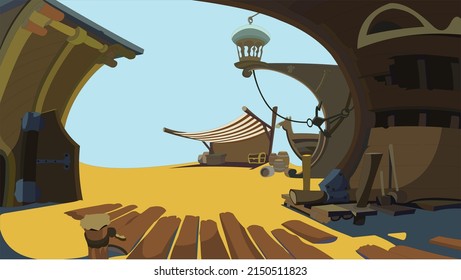 
Illustration of animation Background vector