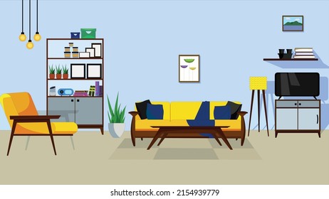 Illustration Animation Background Vector Stock Vector (Royalty Free ...