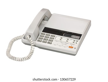 Illustration of answerphone isolated on white background