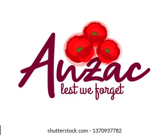 Illustration Of anzac Day Background.