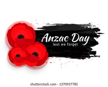 Illustration Of anzac Day Background.