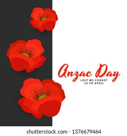 
Illustration Of Anzac Day Background.