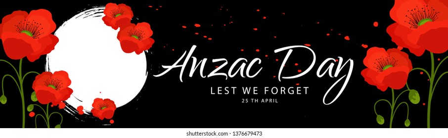 
Illustration Of Anzac Day Background.