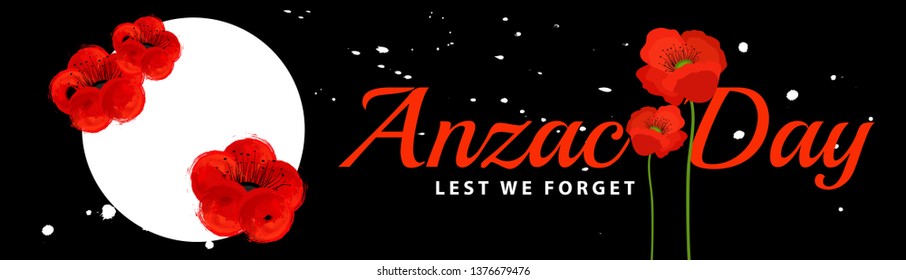 
Illustration Of Anzac Day Background.