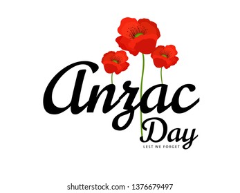 
Illustration Of Anzac Day Background.