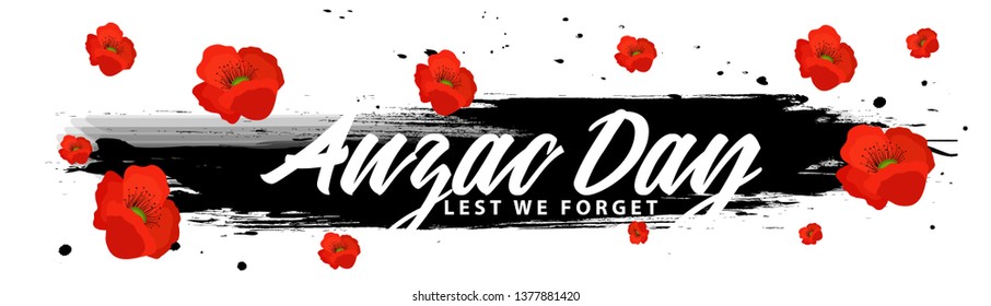 Illustration Of Anzac Day Background.