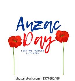 Illustration Of Anzac Day Background.