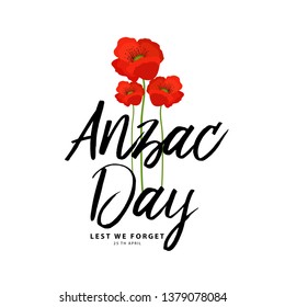 Illustration Of Anzac Day Background.