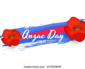 Illustration Of Anzac Day Background.