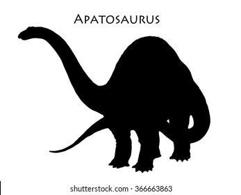 illustration of apatosaurus