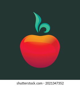 An illustration of an apple for anything you like