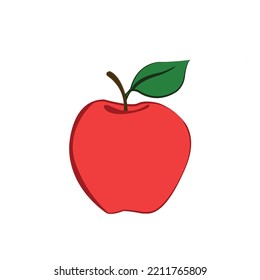 Ilustración vector rojo lindo