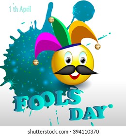 Illustration of April fool's day