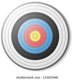 illustration of an archery target