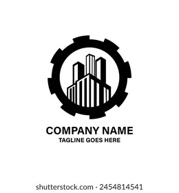 illustration of architecture design logo company