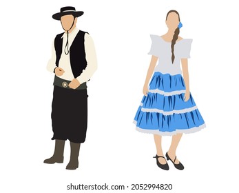 366 Argentina national costume Images, Stock Photos & Vectors ...