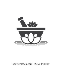 ilustración de aromaterapia, arte vectorial.