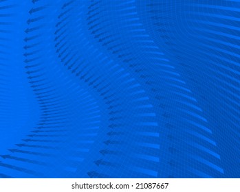 Illustration of arrow abstract background