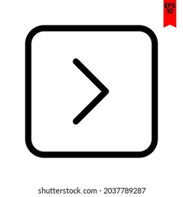 ilustración del icono de diseño de flecha