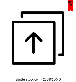 illustration of arrow design icon