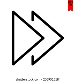 illustration of arrow design icon