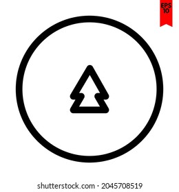 ilustración del icono de diseño de flecha