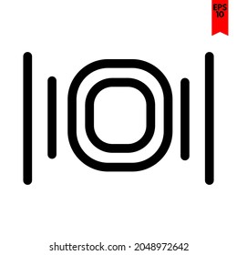 illustration of arrow design icon