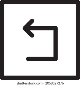 Illustration of arrow design icon