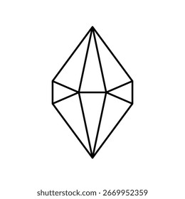 La ilustración del diamante de la flecha