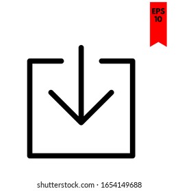 illustration of arrow flat icon