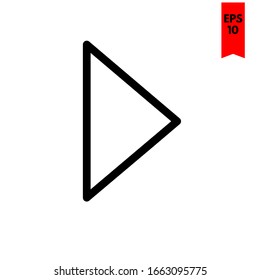 illustration of arrow flat icon