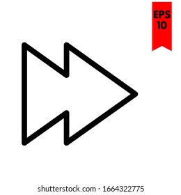 illustration of arrow flat icon
