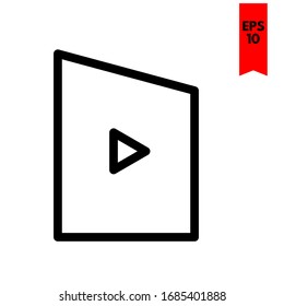 illustration of arrow flat icon