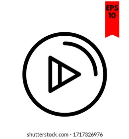 illustration of arrow flat icon