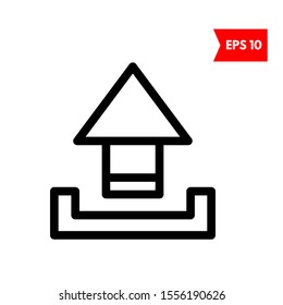 illustration of up arrow icon
