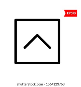 illustration of arrow up icon