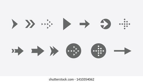 
illustration of arrow icon symbol vector