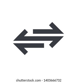 Illustration of arrow signs vector symbol