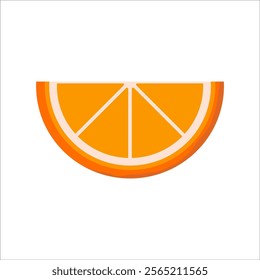 Illustration art of orange fruit
