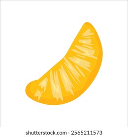 Illustration art of orange fruit