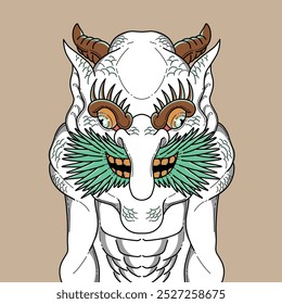 Illustration art that is suitable for use for branding, advertising and other needs