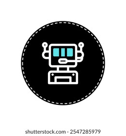 An illustration of a Artificial Intelligence icon