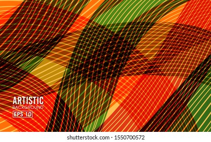 Illustration of Artistic abstract background.