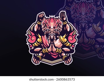 Illustration of an Ashura Sport Logo