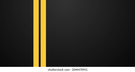 Illustration of asphalt road with lines