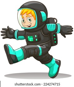Ilustración de una actriz que camina